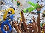 Festejos Rios de Janeiro, Brasil, sede de los Juegos Olímpicos del 2016