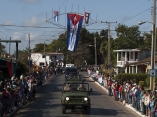 Caravana Tributo a Fidel. Foto: Irene PÃ©rez/ Cubadebate.
