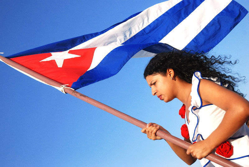 Las fotos del desfile del Primero de Mayo en Cuba 