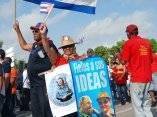 Cuba, desfile por el 1ro de mayo de 2010