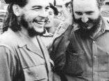 Che con Fidel en el aeropuerto. 1959.