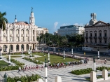 Pueblo rinde tributo al Historiador de La Habana Eusebio Leal Spengler. Foto: Abel PadrÃ³n Padilla/Cubadebate