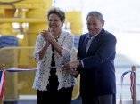 Los presidentes de Cuba y Brasil inauguran Terminal de Contenedores de Mariel. 