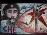 Cuadros dibujados durante Concierto Homenaje al Che Guevara 