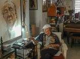 El Acuarelista de la Poesía Antillana, Luis Carbonell, falleció el sábado 24 de mayo de 2014 en La Habana a los 90 años de edad.  Foto: Kaloian