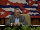 Raúl Castro durante una intervención en el VII Congreso del Partido. Foto: Ismael Francisco/ Cubadebate.