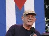 Silvio Rodríguez en el barrio Romerillo, en La Habana.