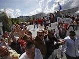 Manuel Zelaya en Honduras, amplia manifestación el pueblo apoya su regreso 