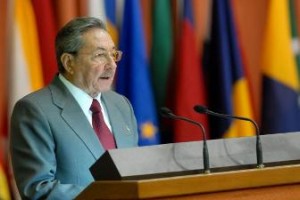 Raul Castro. Reunion de Ministros MNOAL