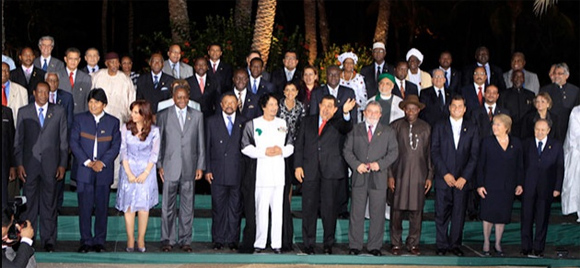 Cumbre de la ASA, Foto Presidentes