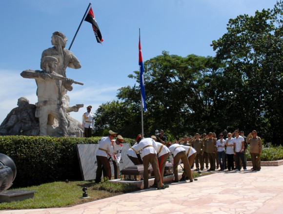 Honras fúnebres del Comandante de la Revolución Juan Almeida Bosque (Foto AIN)