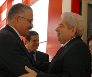 Presidente de Chipre a su llegada a Cuba