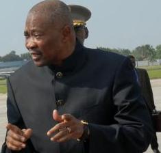 Presidente de Mali Amadou Toumani Touré.