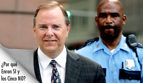Jeffrey K. Skilling, el ex presidente de Enron, quien fue condenado en el 2006 de 35 cargos de fraude y otros crímenes.