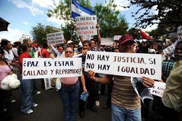 Honduras. Foto: AFP