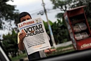 Votación en Honduras