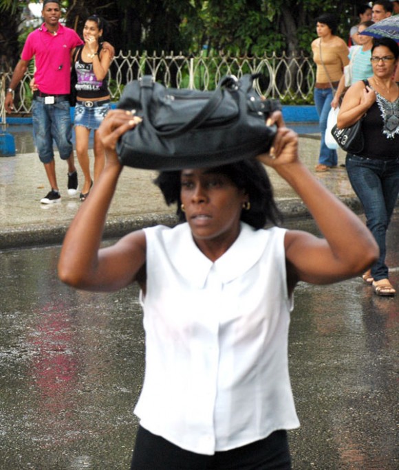 La vida en La Habana pasada por agua