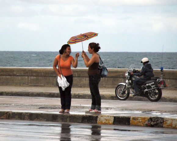 La vida en La Habana pasada por agua