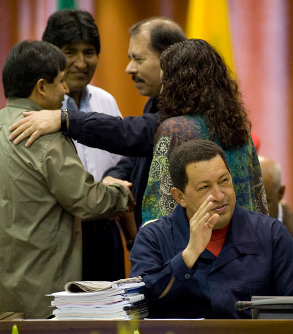 Cumbre de la Alianza Bolivariana para los Pueblos de Nuestra América (ALBA) en el Palacio de Convenciones, en La Habana, Cuba