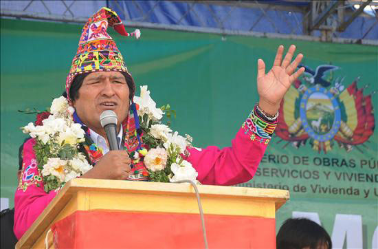 Evo Morales en Cochabamba (Foto: EFE)