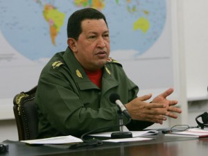Hugo Chávez en la Comisión Política del ALBA que valoró la situación en Haití.