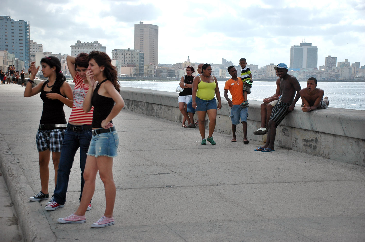 Piropos en La Habana (Foto: Kaloian) .