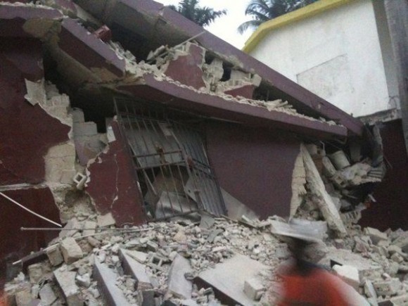Terremoto en Haití (Foto: Twitter)