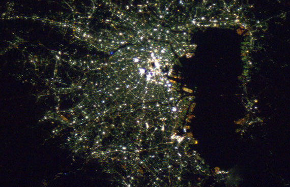Imagen tomada desde la Estación Espacial Internacional. Foto: Soichi Noguchi, astronauta japonés