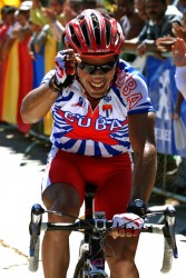 El líder del equipo cubano Arnold Alcolea sigue al frente de la Vuelta a Cuba a dos días del final