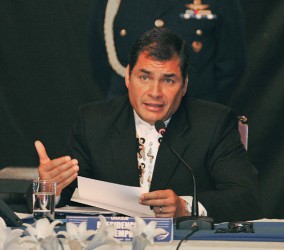 Rafael Correa, presidente de Ecuador. (Foto: Archivo)