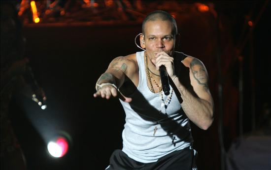 El cantante puertorriqueño "Residente", del grupo urbano Calle 13