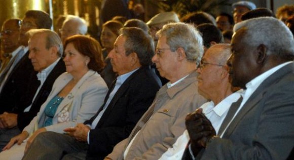 Raúl Castro en el acto por el XX Aniversario del encuentro de Fidel con líderes religiosos