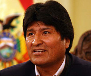 Evo Morales propondrá organización mundial obrera contra cambio climático