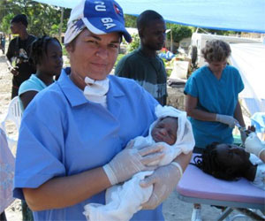Médicos cubanos en Haití. Foto: Armando Peña Guerra 