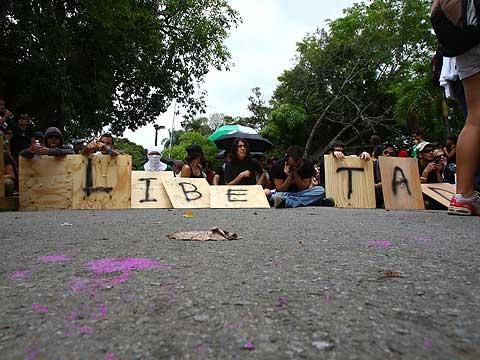 Huelga de estudiantes en Puerto Rico