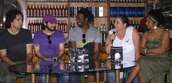 Presentación del CD-DVD Drums La Habana de Oliver Valdés y Rodney Barreto. Foto: Marianela Dufflar / Cubadebate