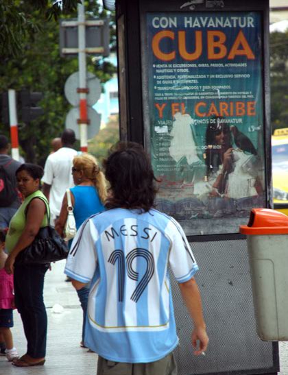 Por Argentina en el cine Yara, de La Habana, Cuba. Foto: Kaloian