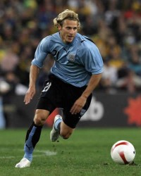 Diego Forlán, la gran figura de Uruguay para el Mundial 2010