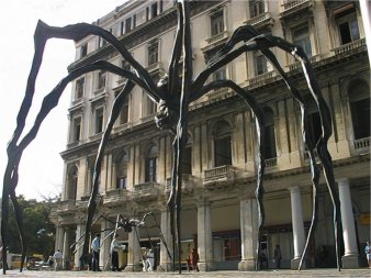 La araña de Louise Bourgeois en La Habana Vieja