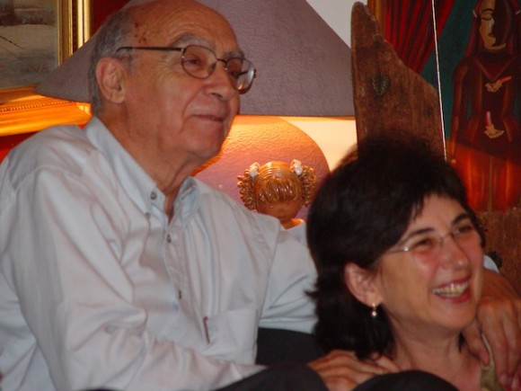 Saramago y Pilar. Foto: Petí