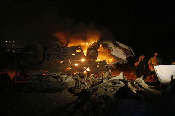 Ataque de Israel a Gaza. Foto: AFP
