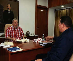 Fidel está lleno de vitalidad, afirma Chávez