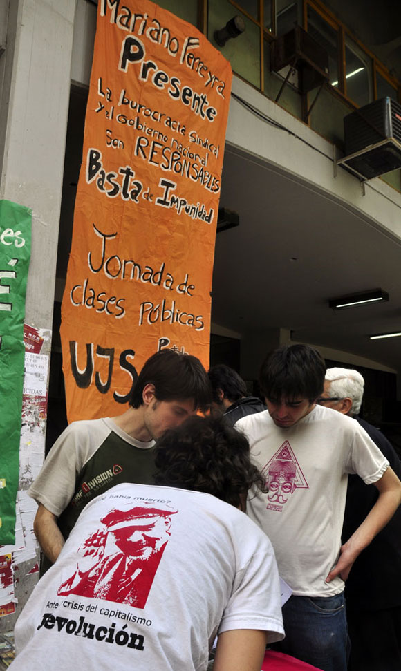 Argentina: La juventud no permite impunidad. Foto: Kaloian