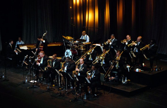 La última presentación de la orquesta norteamericana Jazz Lincoln Center de Nueva York y Wynton Marsalis, en el Teatro Mella de la Capital Cubana. Foto: Roberto Suárez