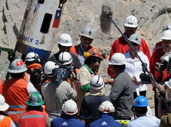 Rescate de mineros en Chile