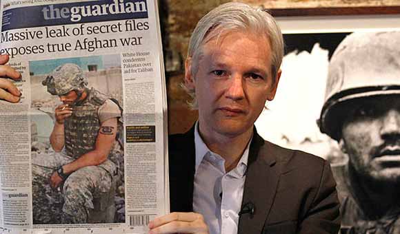 Julien Assange, vocero de Wikileaks
