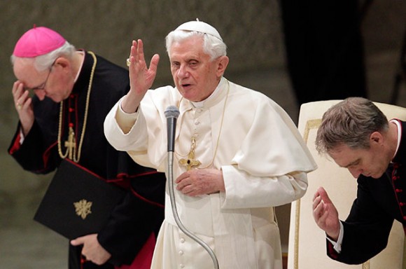 El Papa Benedicto XVI. Foto: AFP