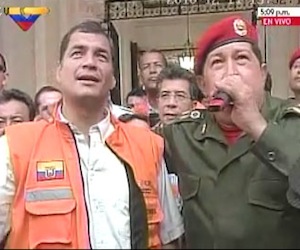 Rafael Correa arribará a Cuba hoy para ver a Hugo Chávez
