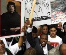 Protestas en Libia.