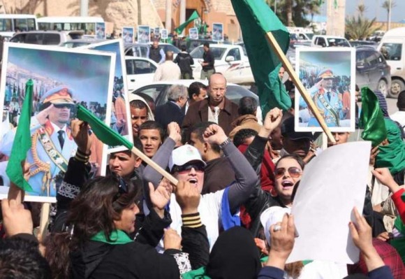 Manifestaciones en Libia